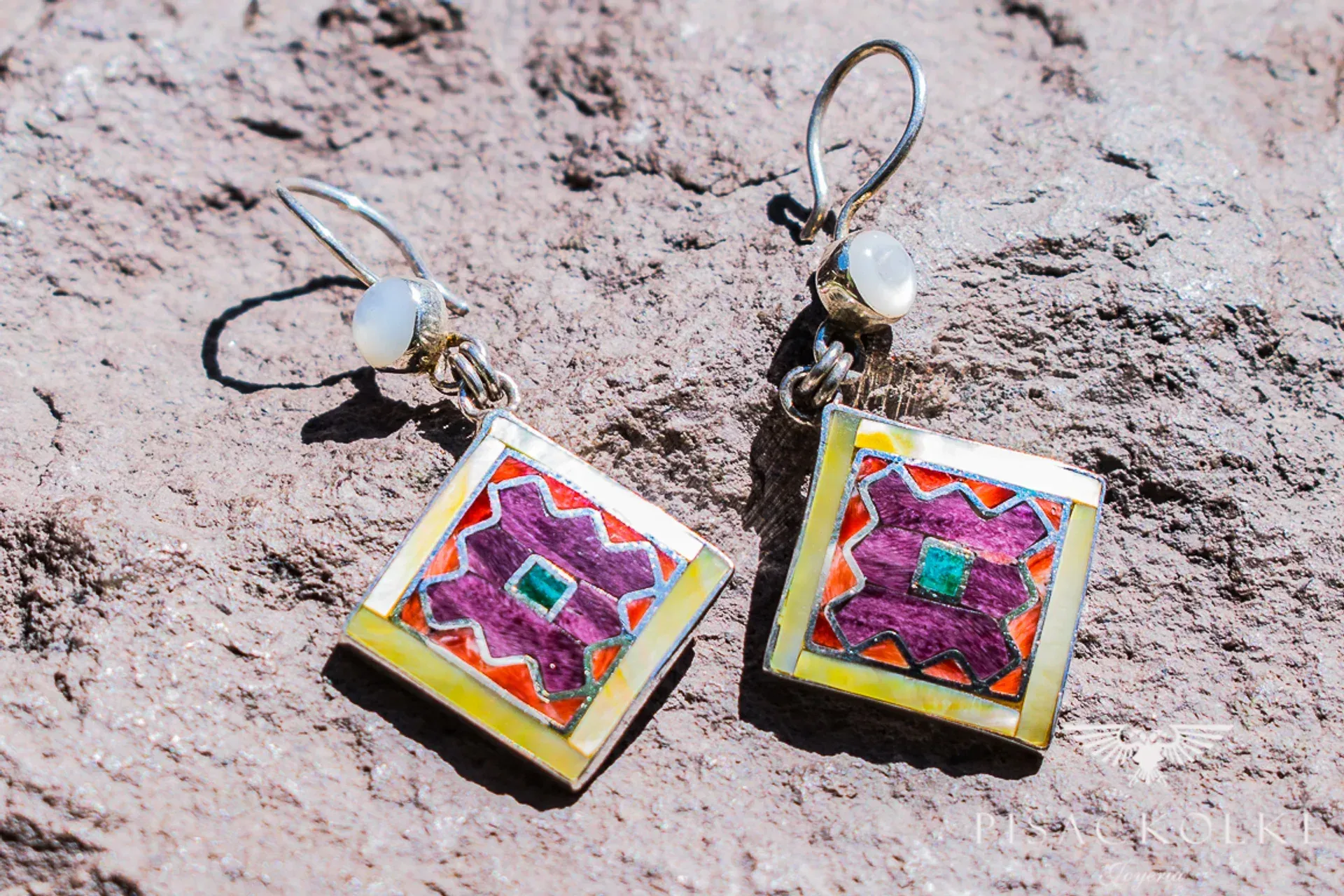 Aretes Chakana #17